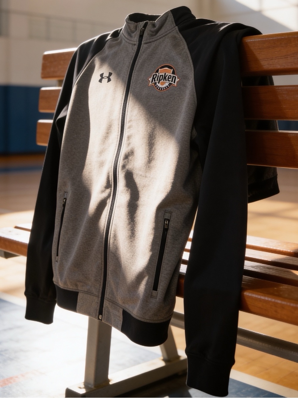Under Armour Cal Ripken Jacket  Men's 2XL Black Full-Zip Baseball